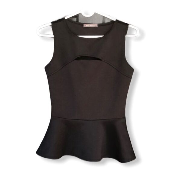 Suzy Shier Peplum‎ Top - Picture 1 of 8